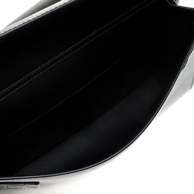 Dolce & Gabbana Black Leather Sicily 58 Top Handle Bag 5