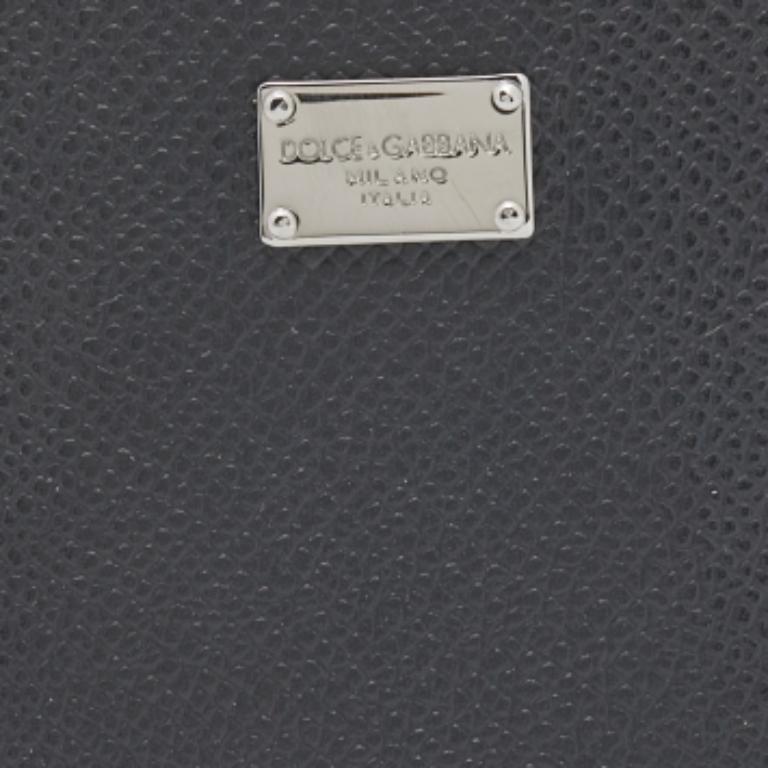 Dolce & Gabbana Custodia per smartphone SIII in pelle nera in vendita 2