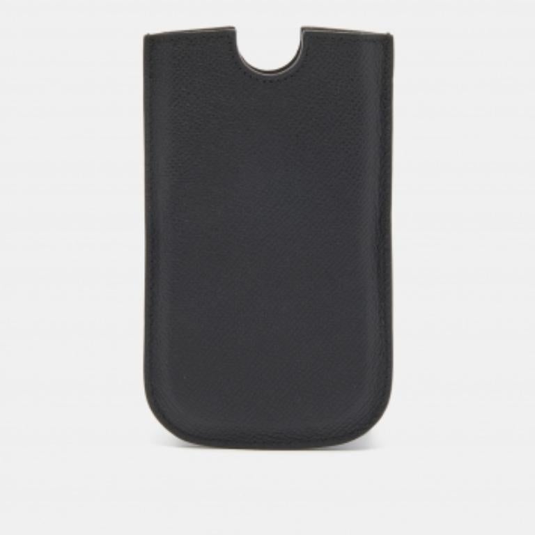 Dolce & Gabbana Custodia per smartphone SIII in pelle nera in vendita 4