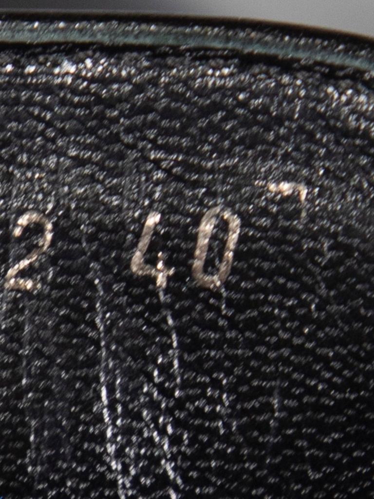 Dolce & Gabbana Brogues en cuir noir clouté Taille IT 40 en vente 1