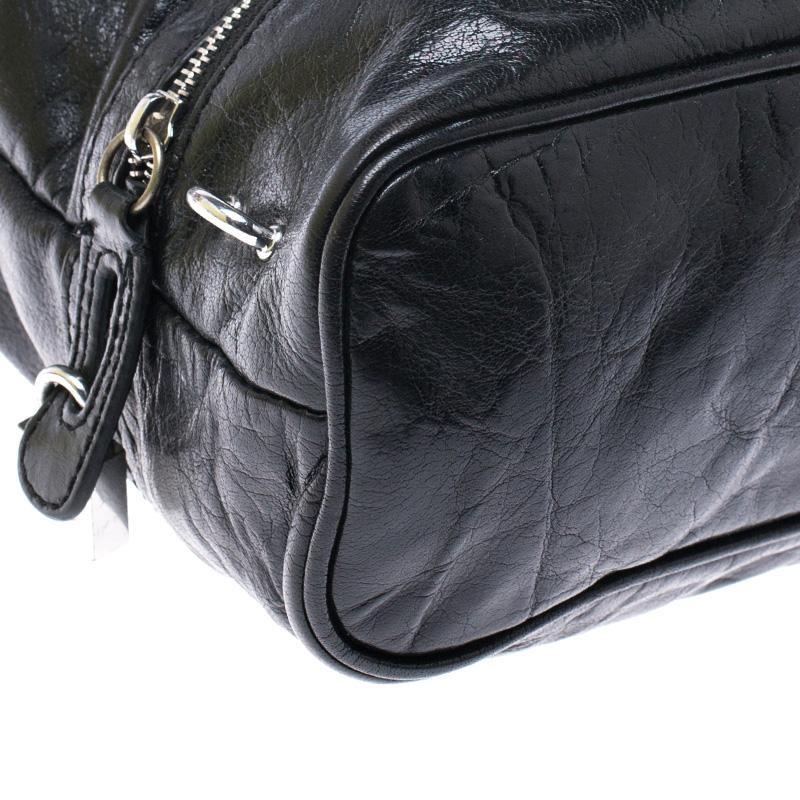 Dolce & Gabbana Black Leather Tote 4