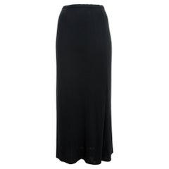 Dolce & Gabbana Black Long Skirt 2000s