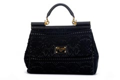 Dolce & Gabbana Black Macrame’ Bag