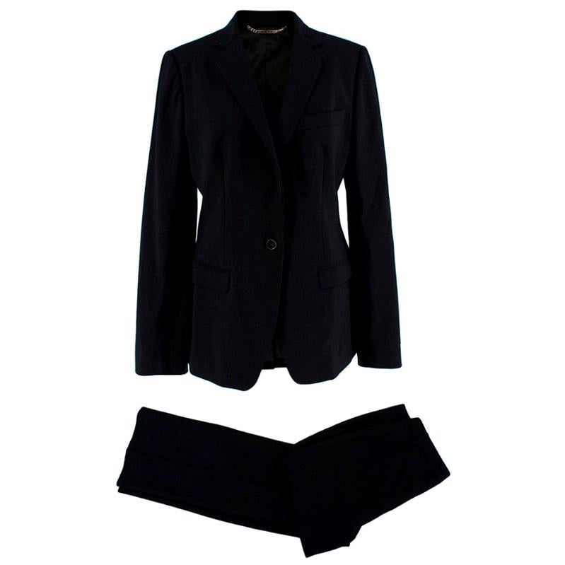 Dolce & Gabbana Black Martini Two Piece Suit - Size US10