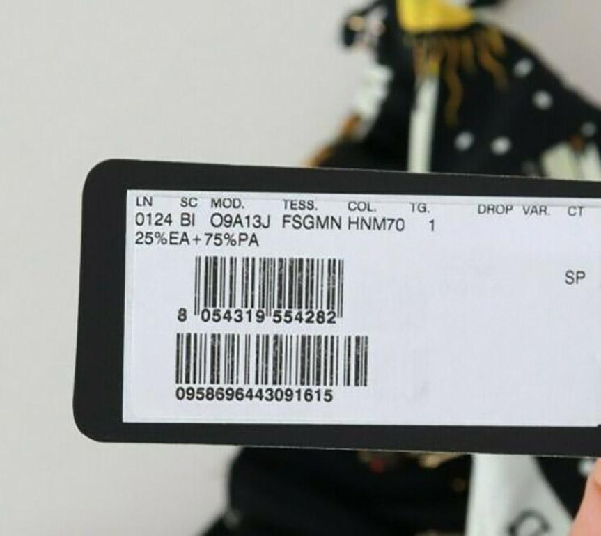 Dolce & Gabbana Black Multicolor Play Cards One Piece Swimsuit Swimwear Bikini For Sale 3