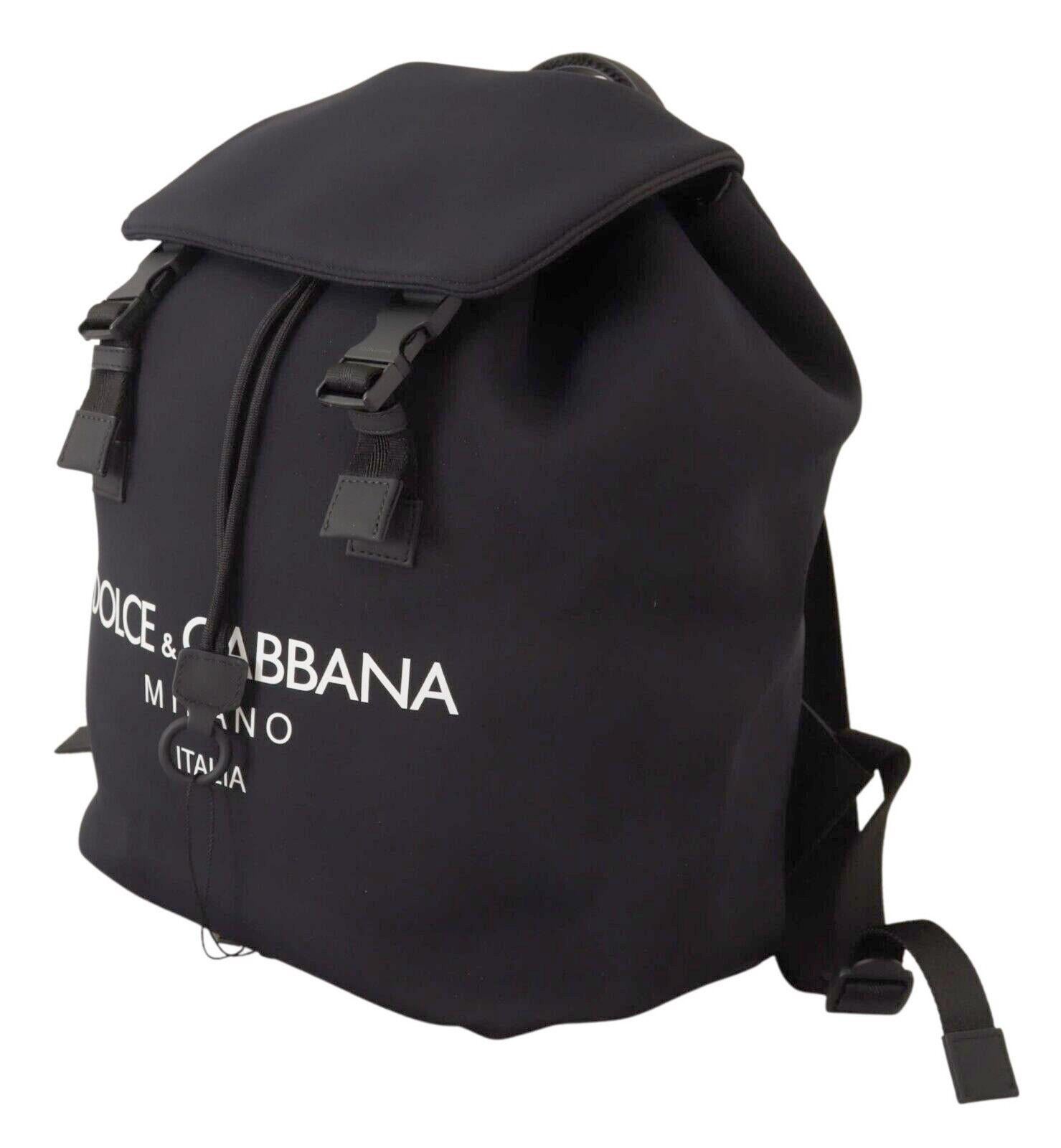 DOLCE & GABBANA



Absolutely stunning, 100% Authentic, brand new with tags Dolce & Gabbana men's backpack in black. It has features like back adjustable straps and front logo.



Model: Backpack bag

Color: Black

Material: Neoprene

Drawstring