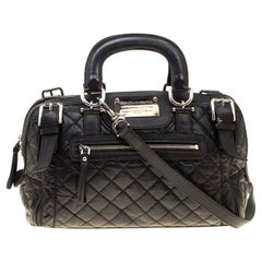 Dolce & Gabbana Black Nylon and Leather Miss Easy Way Top Handle Bag