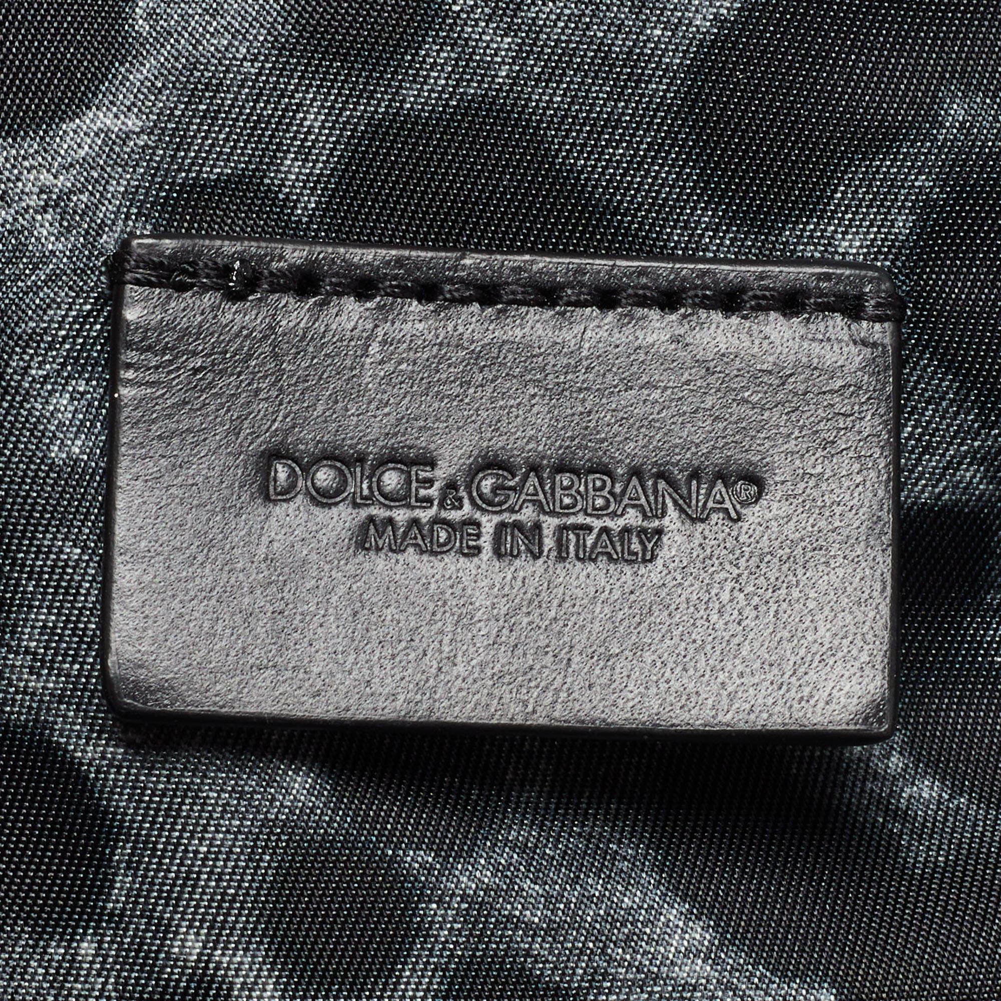 Dolce & Gabbana Black Nylon Backpack 3