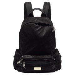 Used Dolce & Gabbana Black Nylon Backpack