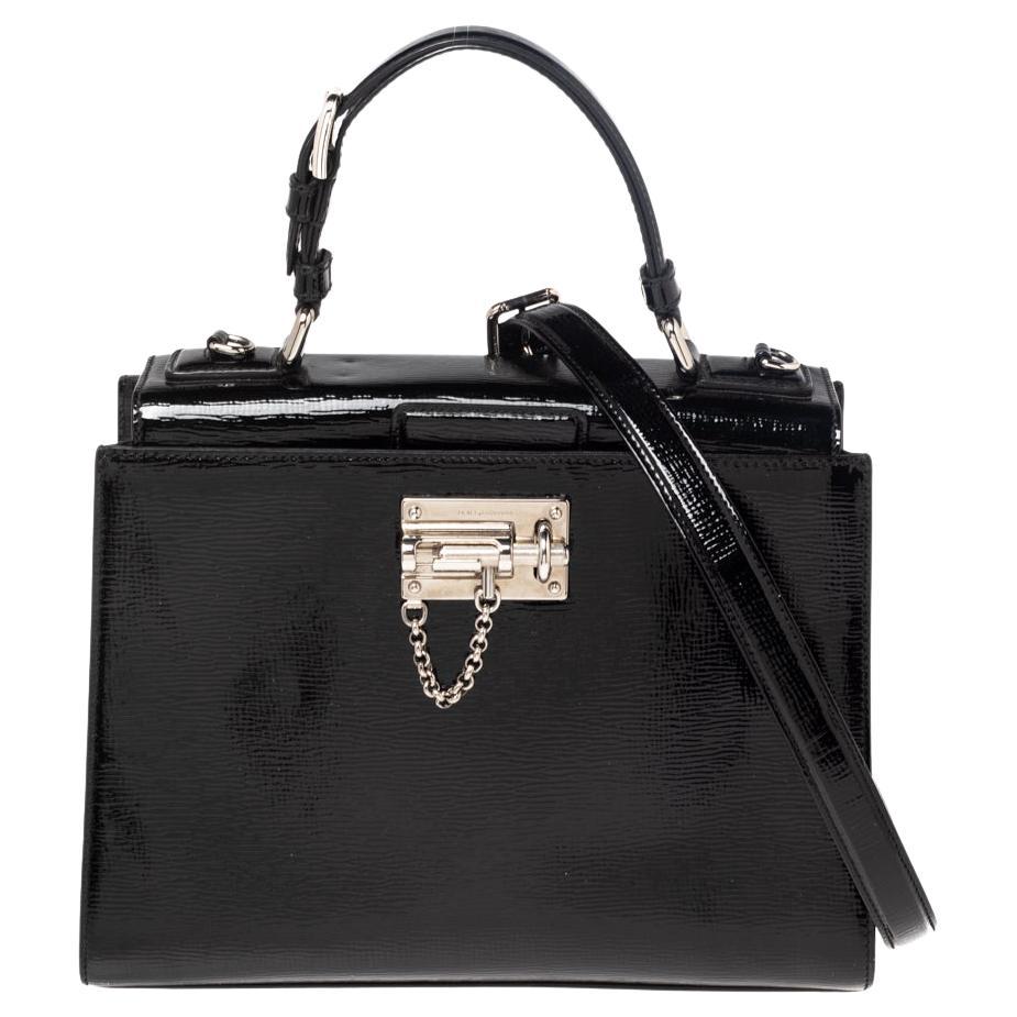 Dolce and Gabbana Convertible Open Tote Leather Large For Sale at 1stDibs