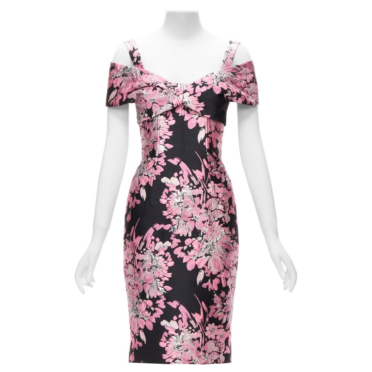 open lace back dress Women's Onyx A-Line Tie String Twinkle Taffeta Mini Dress XXS/XS/S/M/L/Customize Pink Orange Mean Blvd Pink Orange / Customize main image 0