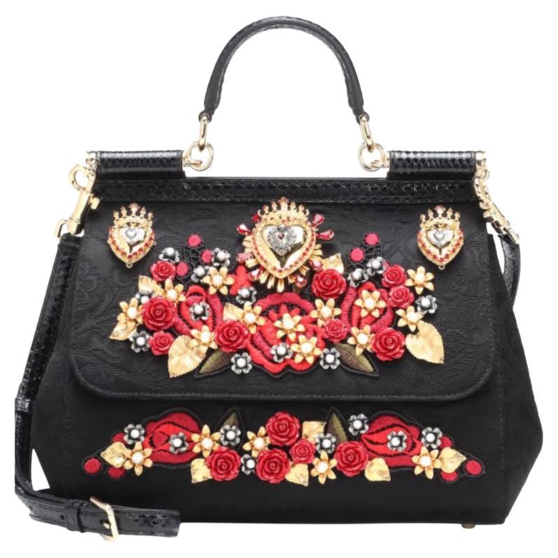 red dolce and gabbana purse