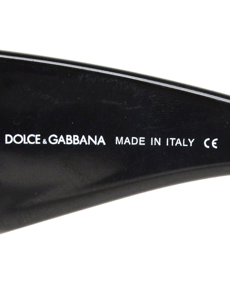 Dolce and Gabbana Black Resin Sunglasses W/ Crystal DG Logo At Arms For  Sale at 1stDibs | dolce and gabbana sunglasses logo, dolce and gabbana  emblem, dg sunglasses logo