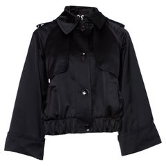 Dolce & Gabbana, Bomber in raso nero