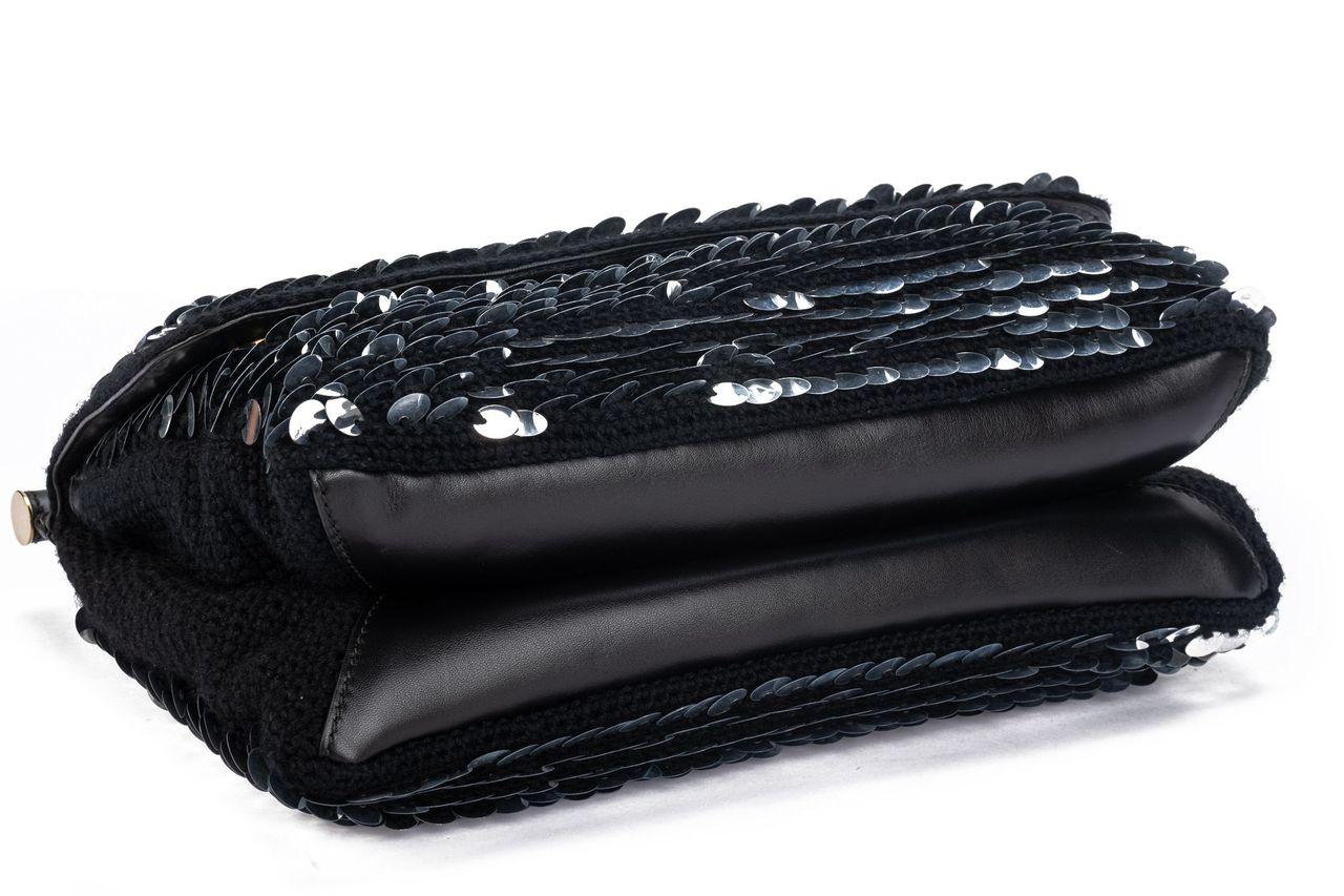 Dolce & Gabbana Black Sequins Bag 1