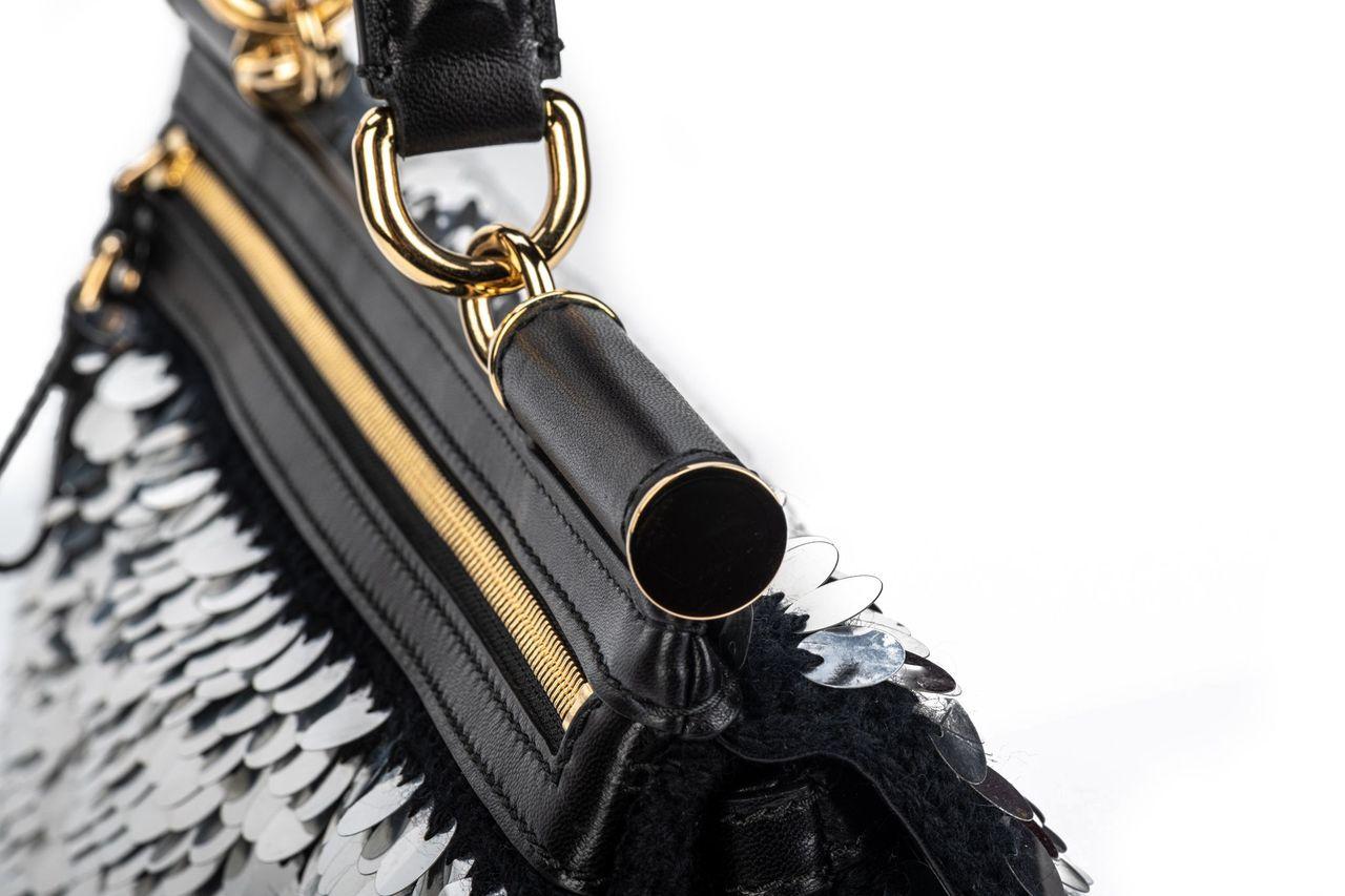 Dolce & Gabbana Black Sequins Bag 5