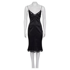 Dolce & Gabbana Black Silk Blend Dress - Size S / IT 40