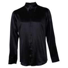Dolce & Gabbana, Black silk shirt