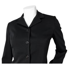 Dolce & Gabbana Black Single-Breasted Blazer Jacket