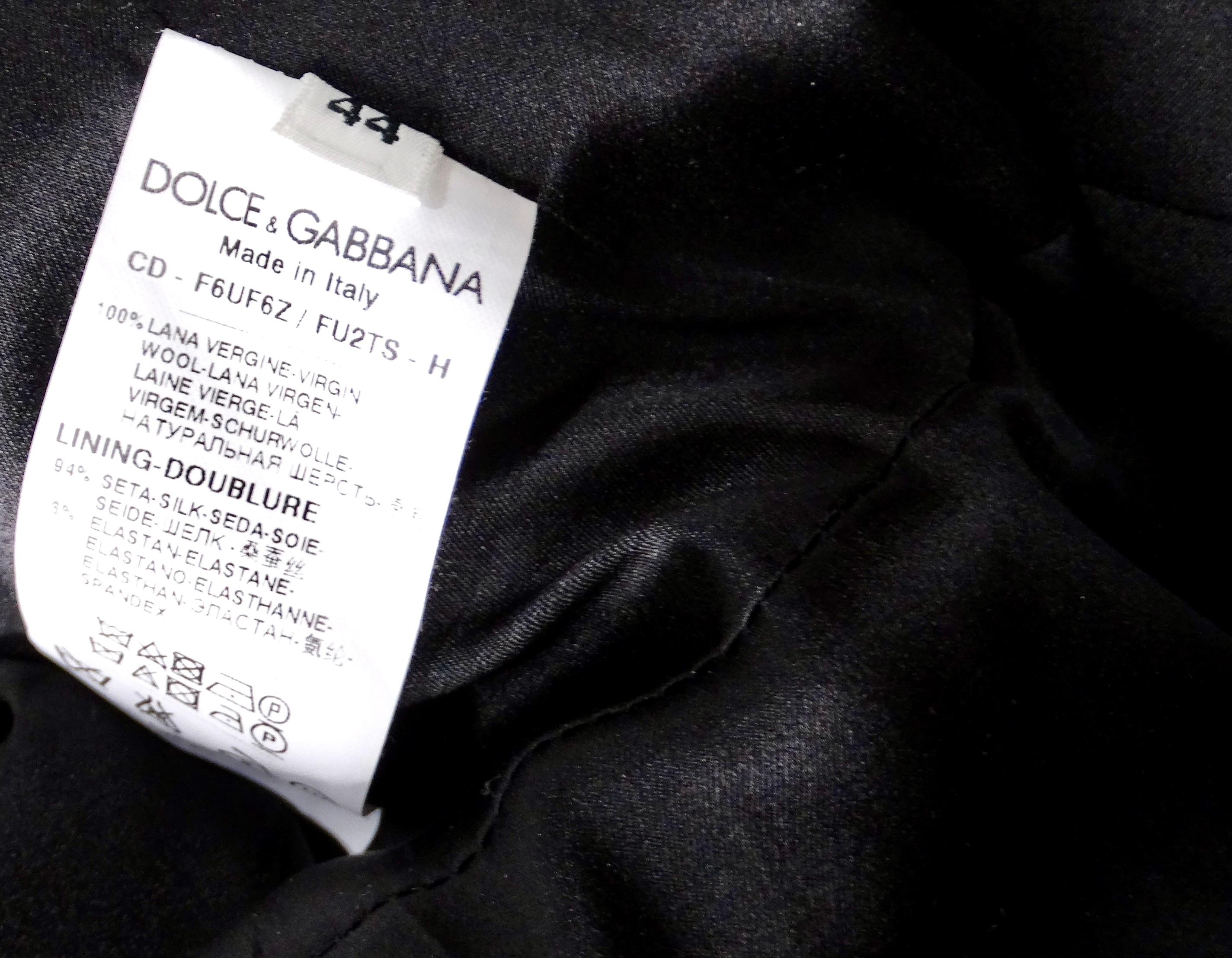 Dolce & Gabbana Black Sleeveless Dress With Daisy Crystal Accents For Sale 4