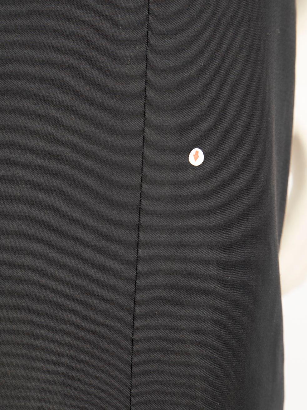 Dolce & Gabbana Black Strapless Mini Dress Size M For Sale 1