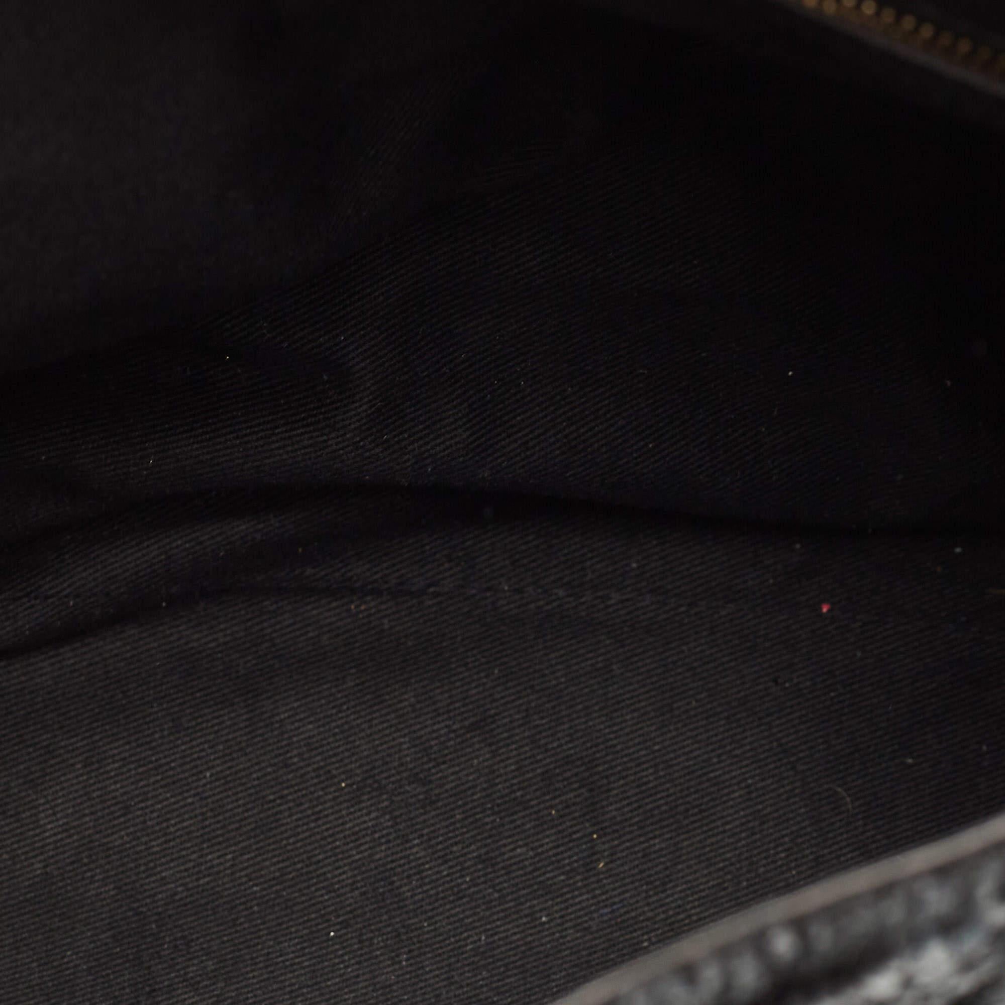 Dolce & Gabbana Black Straw and Leather Miss Dolce Top Handle Bag 7