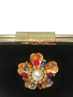 Dolce & Gabbana Black Suede Handbag