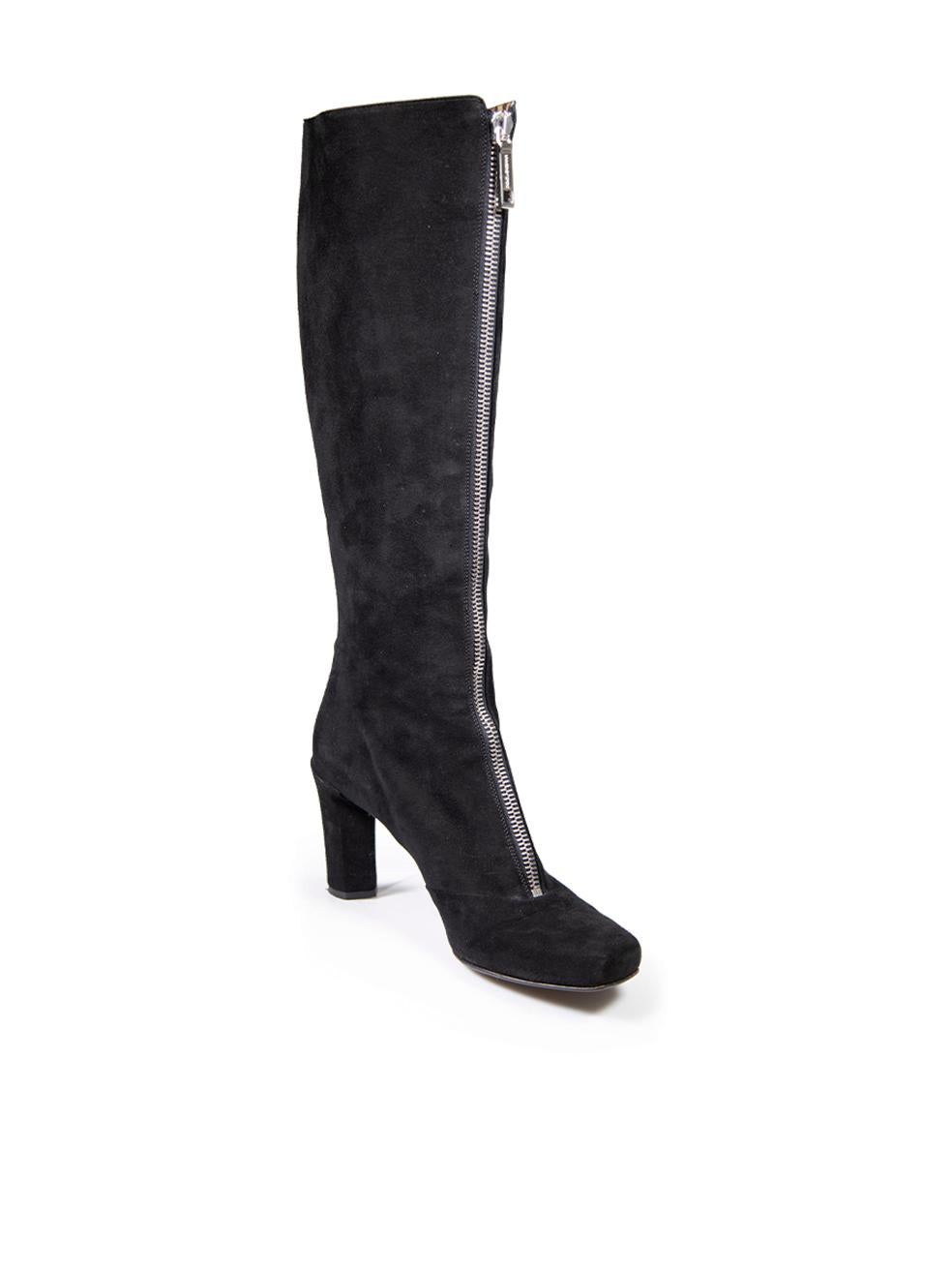 CONDITION is Good. Minor wear to boots is evident. Light wear to both boot heels and the left boot toe with abrasions to the suede. The right boot heel has peeling to the suede on this used Dolce & Gabbana designer resale item.
 
 
 
 Details
 
 
