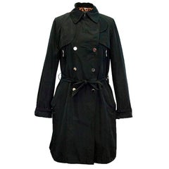 Dolce & Gabbana black trench coat - Size US 4