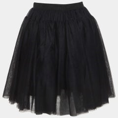 Dolce & Gabbana Black Tulle Skirt (11-12 Yrs)