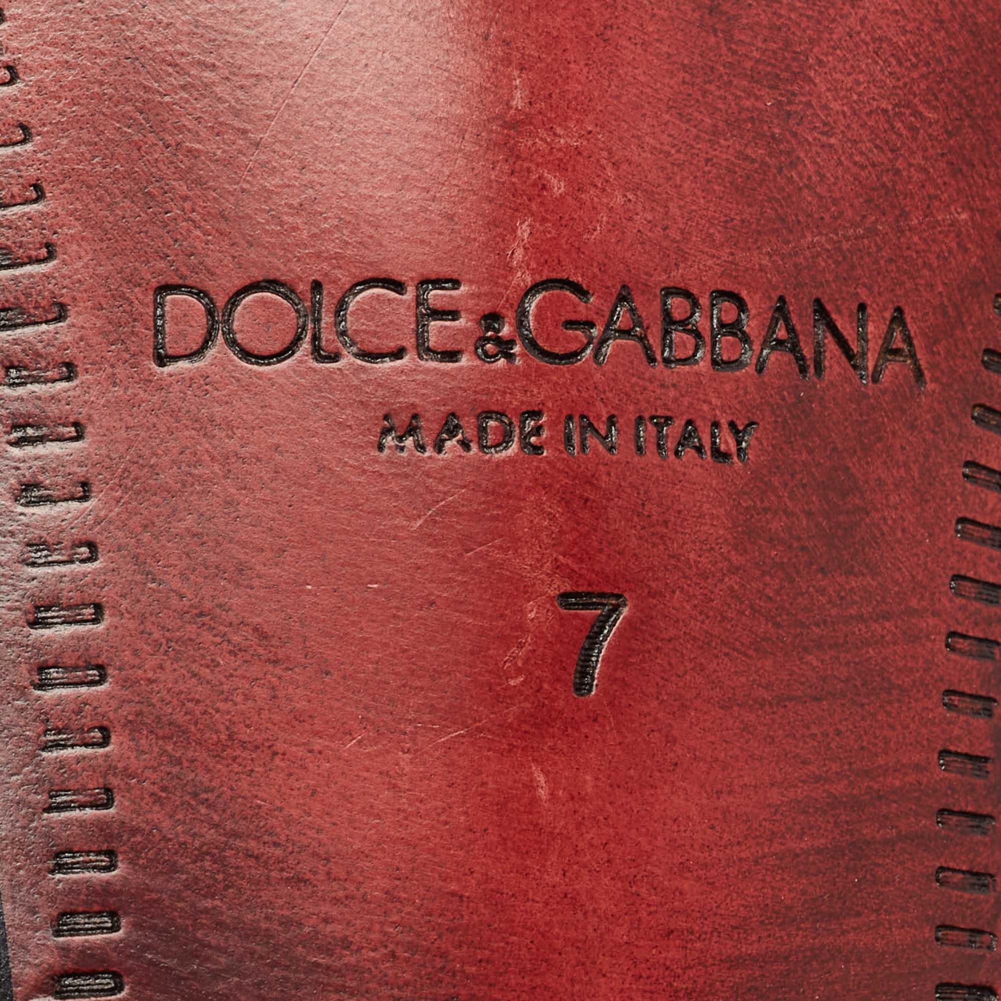 Dolce & Gabbana Black Velvet Crystal Studded Loafers  3