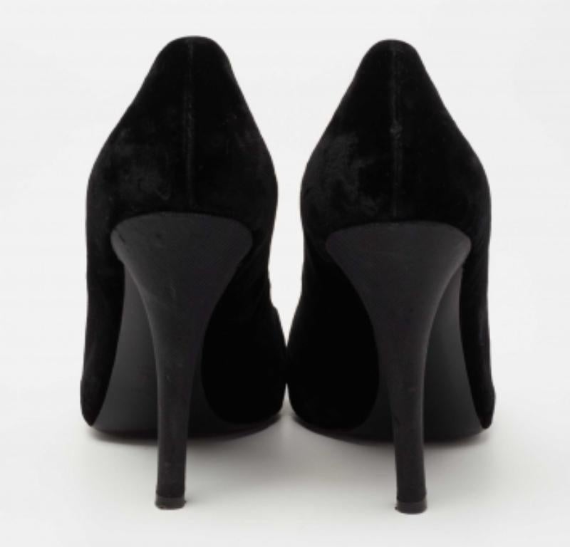 Donna Dolce & Gabbana - Pompe in velluto nero misura 39,5 in vendita