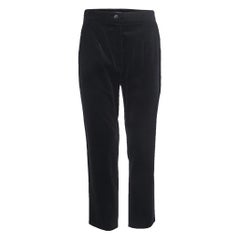 Dolce 
Gabbana Black Velvet Trousers M