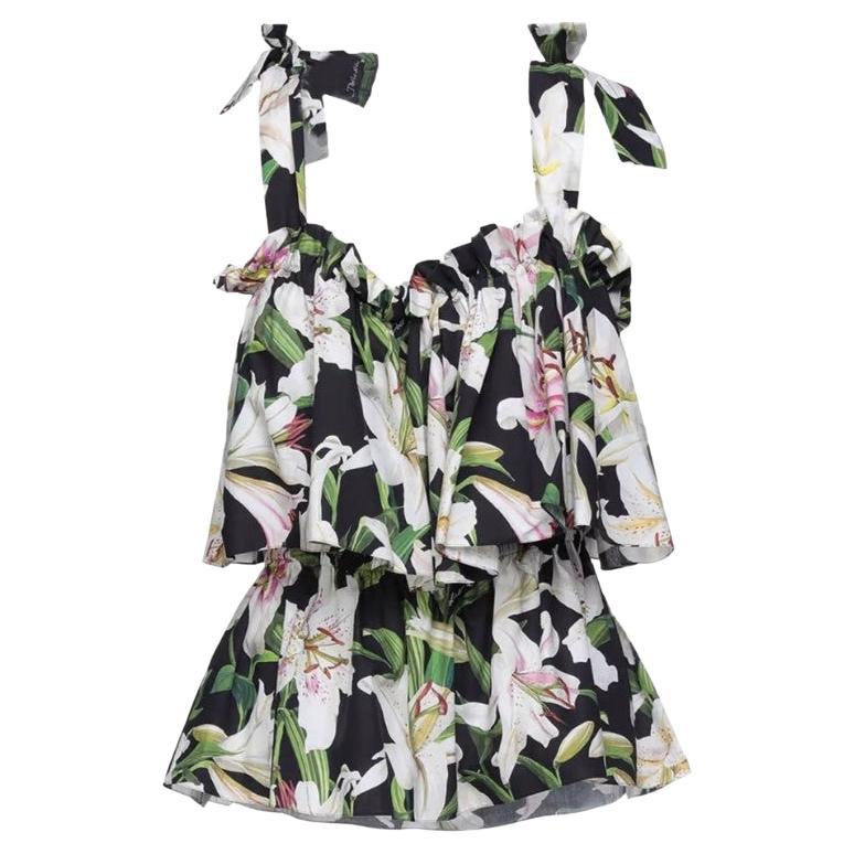 Dolce gabbana top floral top