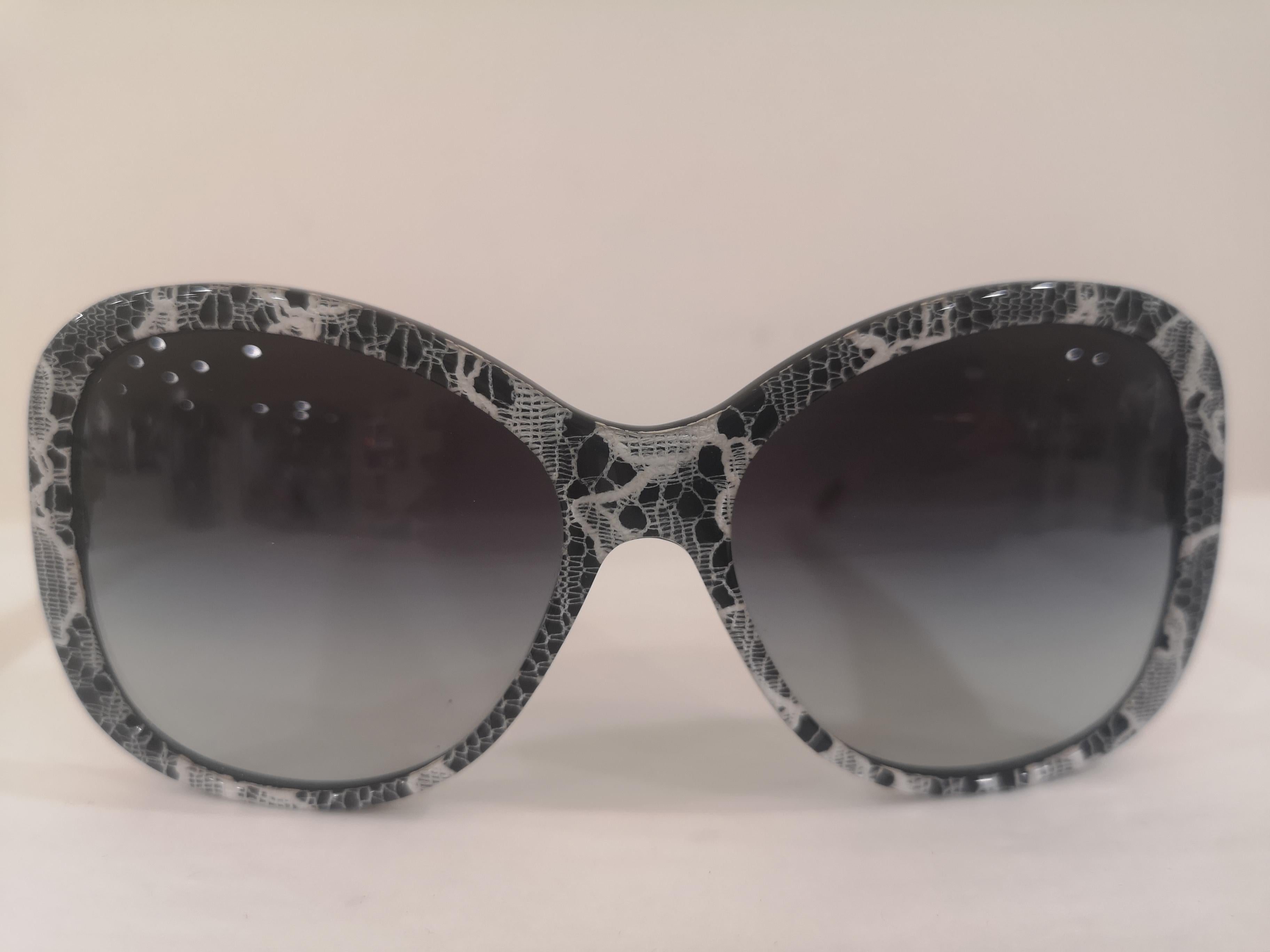 dolce gabbana lace sunglasses