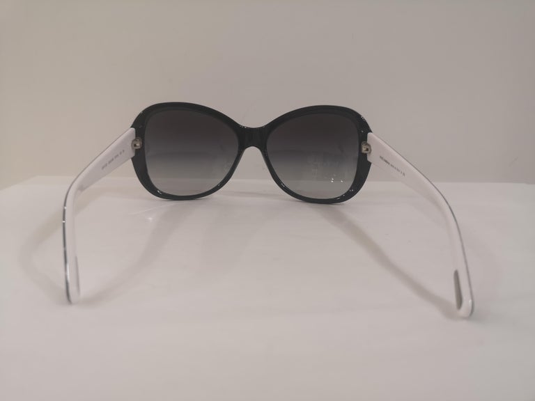 Dolce and Gabbana black white lace sunglasses NWOT For Sale at 1stDibs ...
