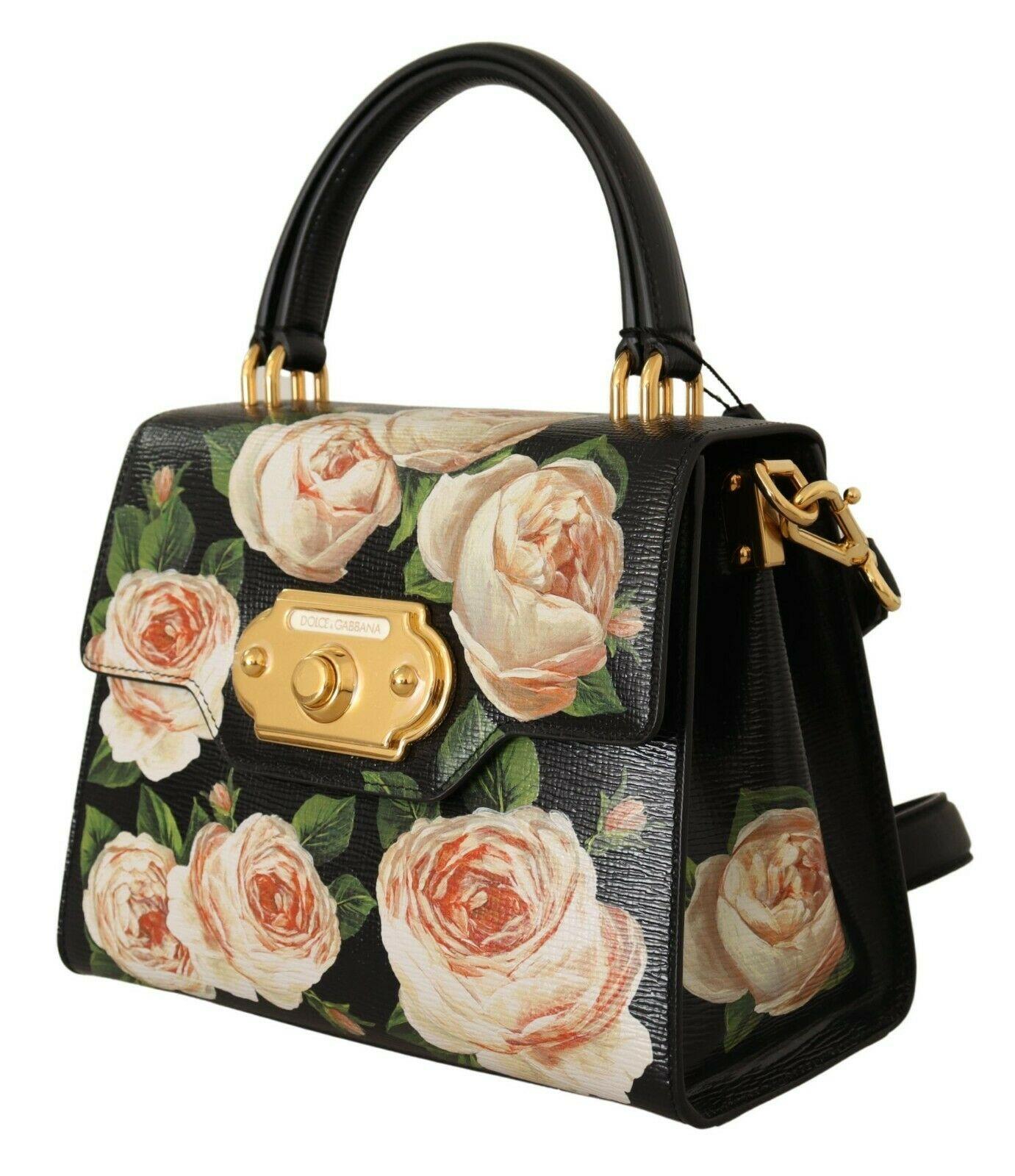 dolce and gabbana floral handbag