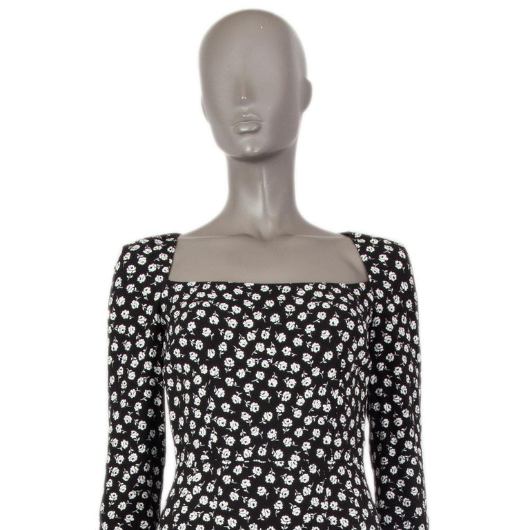 Dolce & Gabbana White Brocade Crystal Sheath Dress