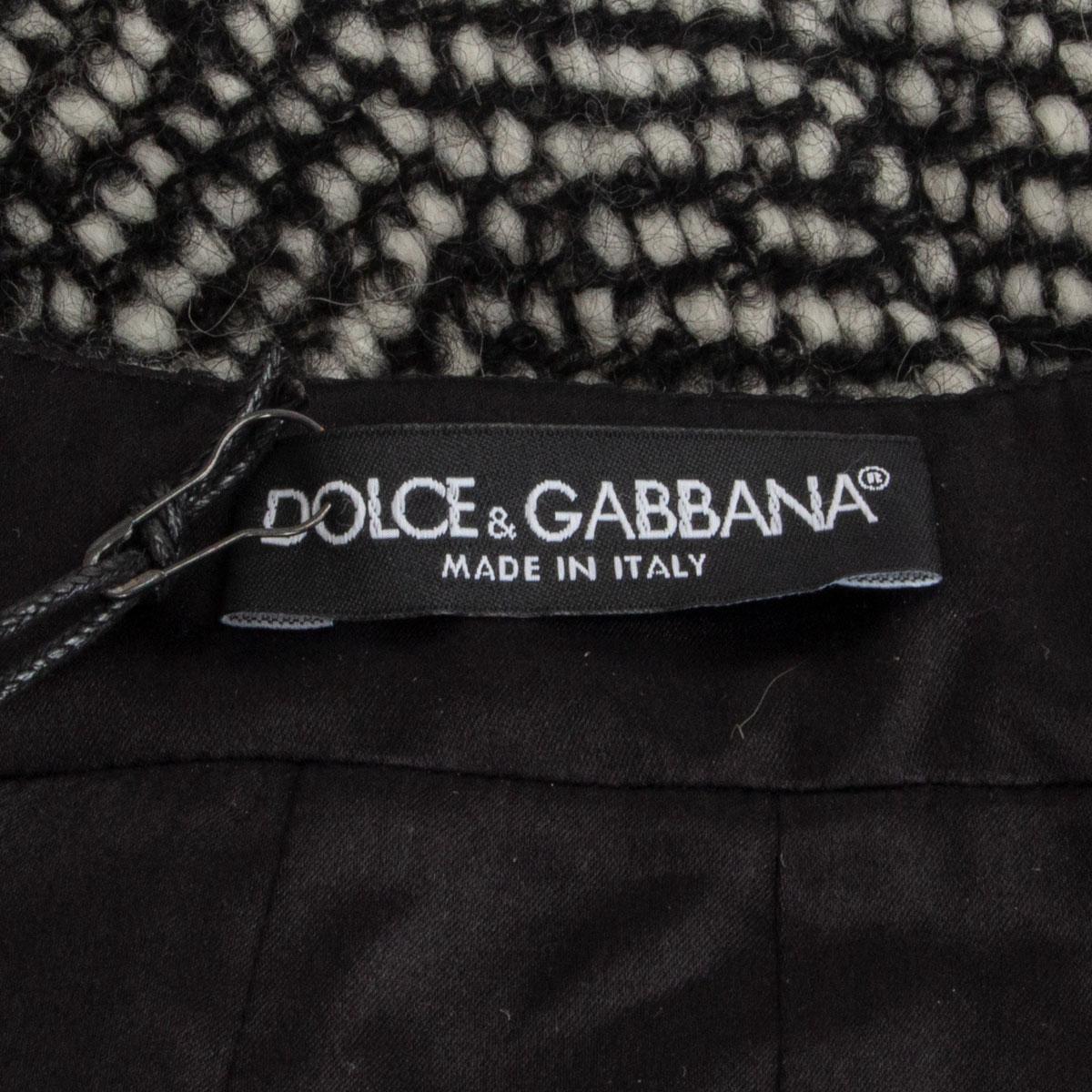 dolce gabbana tweed skirt