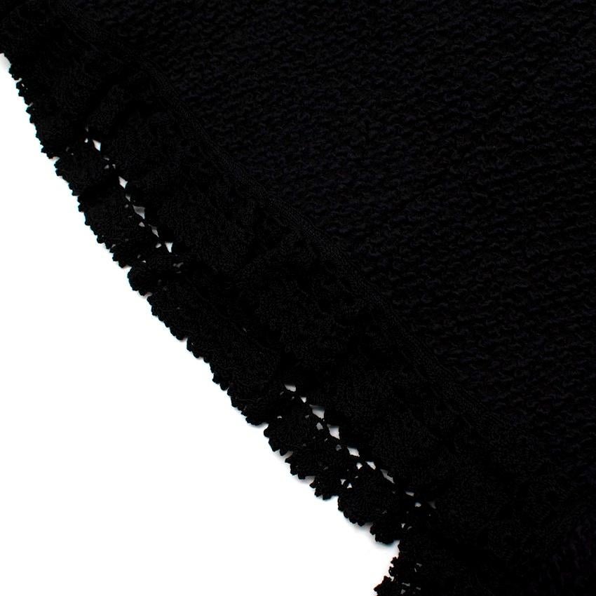 Dolce & Gabbana Black Wool-blend Boucle Jacket For Sale 4