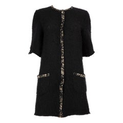 Chaqueta de punto de lana negra Dolce & Gabbana Talla XL
