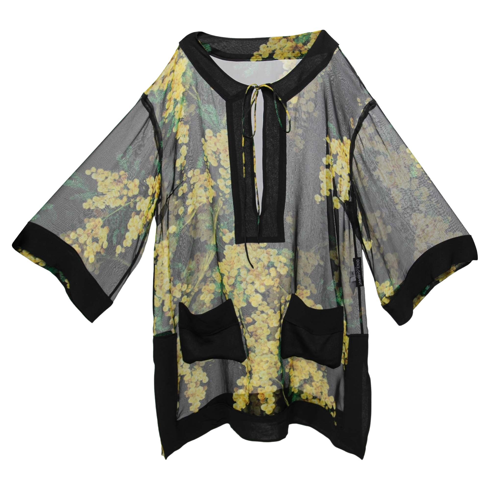Dolce Gabbana Silk Shirt - 60 For Sale on 1stDibs