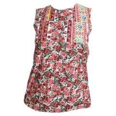 Dolce & Gabbana Blouse
Multicolored Rose Red Print Cotton top