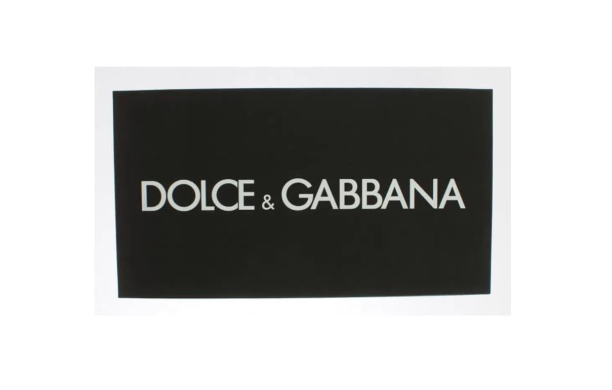 Dolce & Gabbana Blue Beige Leather Amore High Heels Pumps Shoes Logo Box Tags For Sale 5