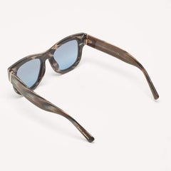 Dolce & Gabbana Blue/Brown DG 4379 Wayfarer Sunglasses