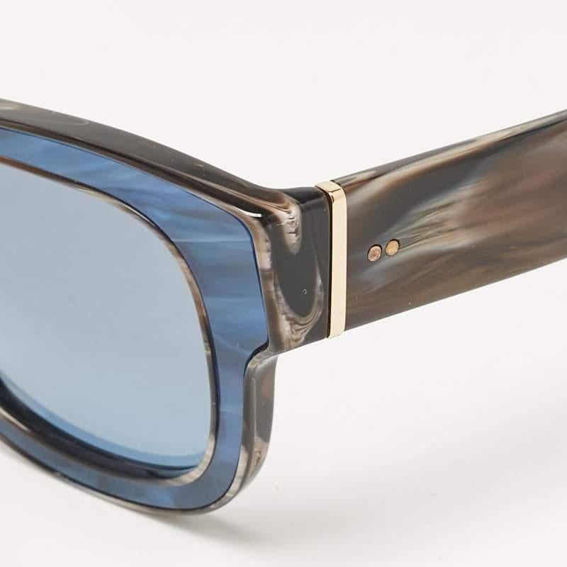 Gafas de sol Dolce & Gabbana azul/marrón DG 4379 Wayfarer Gris en venta