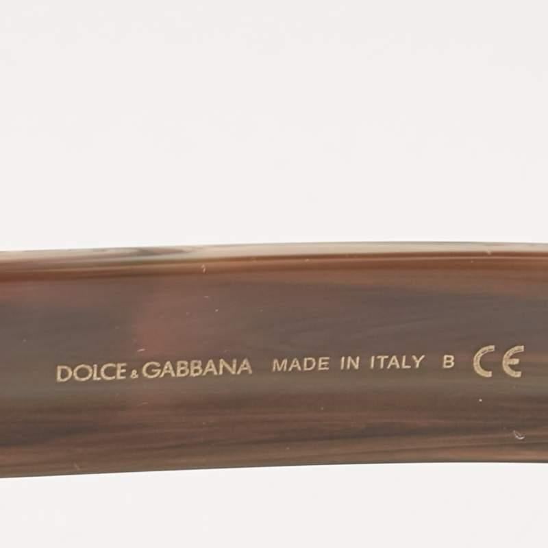 Gafas de sol Dolce & Gabbana azul/marrón DG 4379 Wayfarer en Bueno estado para la venta en Dubai, Al Qouz 2