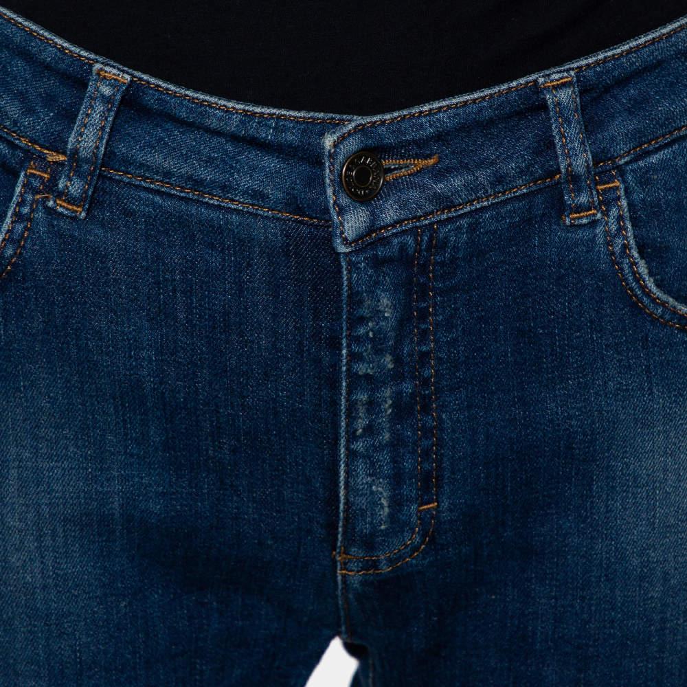 Women's Dolce & Gabbana Blue Denim Skinny Audrey Jeans M For Sale