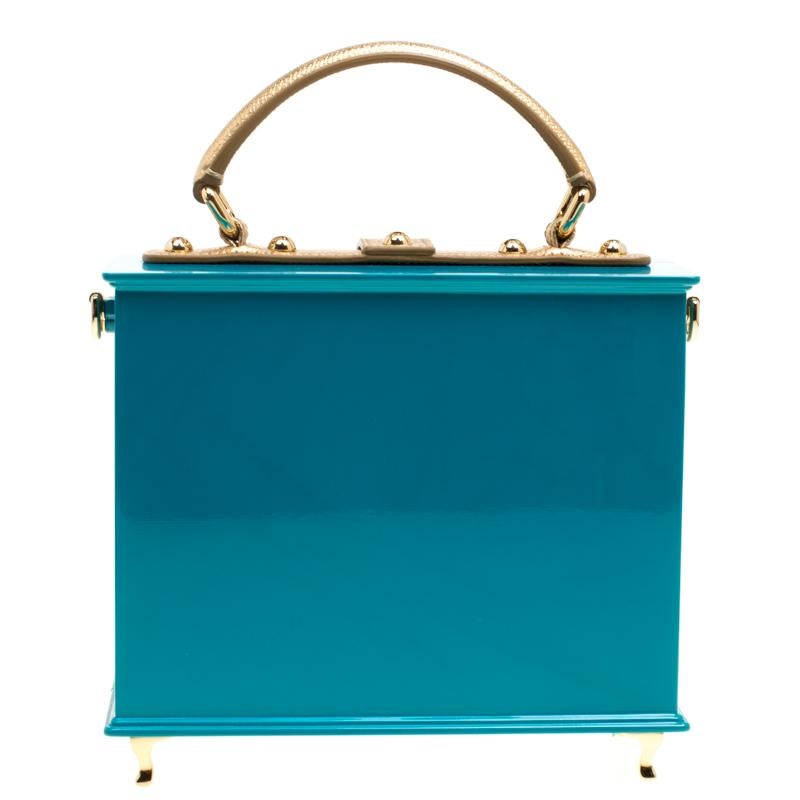 How this bag from Dolce&Gabbana tugs at our heartstrings and brings such joy to our eyes! In a design that is even hard to imagine, the extravagant Italian brand offers you a bag that is made from acrylic and leather and made to appear as a closet.