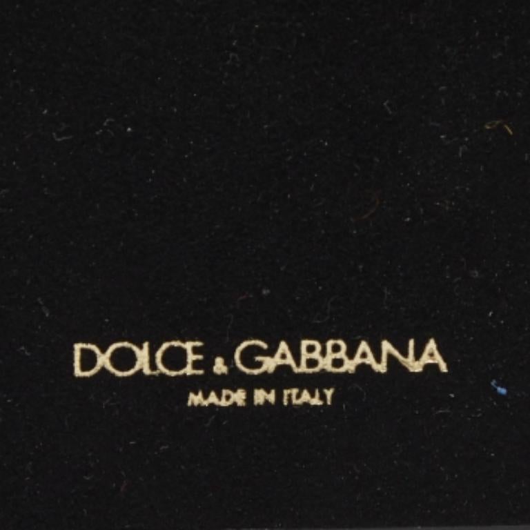 Funda para iPhone 6 Dolce & Gabbana embellecida en piel azul Negro en venta